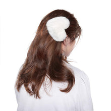 Load image into Gallery viewer, Hair Clip Real Fur Hair Accessories Korean Ins Real Rex Rabbit Hair Clip Super Large Lovely Plush Hairpin Fur Hairpin FS21A17