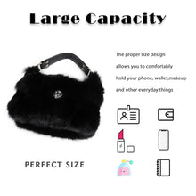Load image into Gallery viewer, Women&#39;s Winter Fox Shoulder Handbags Hand Bag for Women Leather Top Handle Ladies Zipper Soft Stylish Fashion Bag
