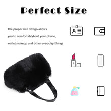 Load image into Gallery viewer, Women&#39;s Winter Fur Fox Handbag Leather Ladies Shoulder Bag FS19808