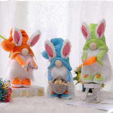 Load image into Gallery viewer, Rabbit Ear Gnome Doll Ornament Party Rudolph Doll Adorn Delicate Gift 22B67