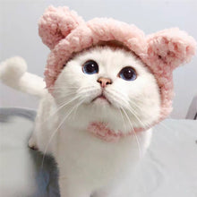 Load image into Gallery viewer, Headgear for Cats and Puppies Hat Soft Warm Adjustable Velcro Dress Up Headdress 22824
