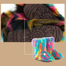 Load image into Gallery viewer, Women&#39;s Faux fur Boot Furry Fluffy Short Snow Boot  22S13