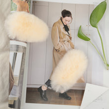 Load image into Gallery viewer, Hair Clip Real Fur Hair Accessories Korean Ins Real Rex Rabbit Hair Clip Super Large Lovely Plush Hairpin Fur Hairpin FS21A17