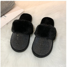 Load image into Gallery viewer, Womens Slippers Soft Plush Warm House Shoes Anti-Slip Slippers 22S22
