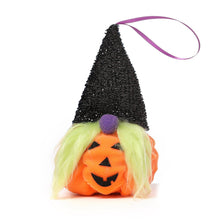 Load image into Gallery viewer, Halloween Hanging Ornaments Plush Pumpkin Gnomes Home Decor Tree Decorations 22B63