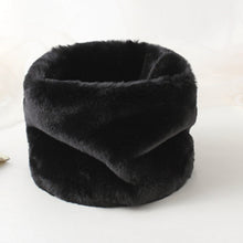 Load image into Gallery viewer, Women&#39;s Winter Warm Fur Scarf Solid Color Faux Cashmere Plush Scarf 22513