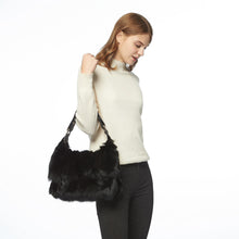 Load image into Gallery viewer, Women&#39;s Winter Fox Shoulder Handbags Hand Bag for Women Leather Top Handle Ladies Zipper Soft Stylish Fashion Bag