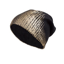 Load image into Gallery viewer, Pilipala Women Knit Beanie Hat with Gilding Design VC17607