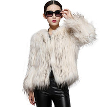 Load image into Gallery viewer, Fur Story Women&#39;s Short Knitted Real Raccoon Fur Jacket