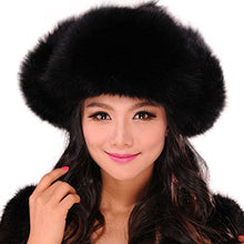 Load image into Gallery viewer, Fur Story Women&#39;s Trapper Hat with Fur Earflap Warm Winter Fur Bomber Hat