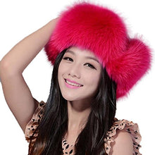 Load image into Gallery viewer, Fur Story Women&#39;s Trapper Hat with Fur Earflap Warm Winter Fur Bomber Hat