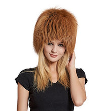 Load image into Gallery viewer, Fur Story Women&#39;s Real Fox Fur Skullies Beanie Hat Elastic Warm Winter Hats