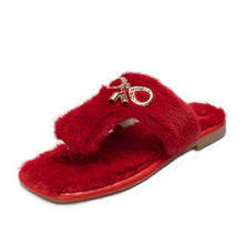 Load image into Gallery viewer, Indoor Flip-Flops Open Toe Thong Slippers for Women 22S08