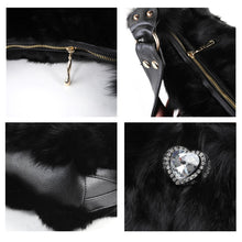 Load image into Gallery viewer, Women&#39;s Winter Fox Shoulder Handbags Hand Bag for Women Leather Top Handle Ladies Zipper Soft Stylish Fashion Bag