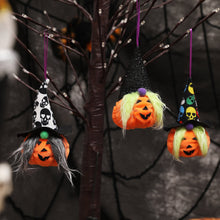 Load image into Gallery viewer, Halloween Hanging Ornaments Plush Pumpkin Gnomes Home Decor Tree Decorations 22B63