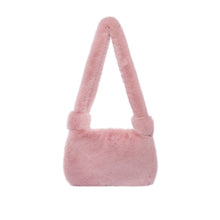 Load image into Gallery viewer, Women’s Shoulder Tote Handbags Fluffy Faux Fur Bag Crossbody Bag 21836