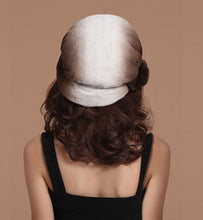 Load image into Gallery viewer, Women&#39;s Hats Winter Real Rex Rabbit Fur Hat Wool Visor Ski Hat 13620