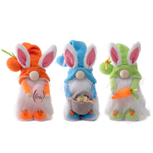 Load image into Gallery viewer, Rabbit Ear Gnome Doll Ornament Party Rudolph Doll Adorn Delicate Gift 22B67
