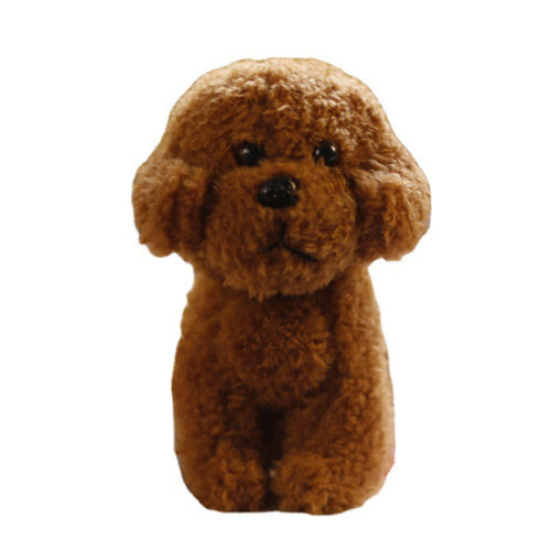 Teddy dog trumpet mini pendant cute puppy dog bag pendant keychain 22C03