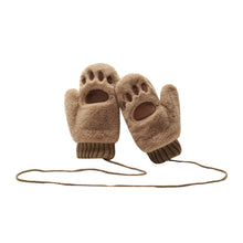 Load image into Gallery viewer, Cute Full Finger Gloves Fluffy Plush Winter Warm Mittens For Women 22835