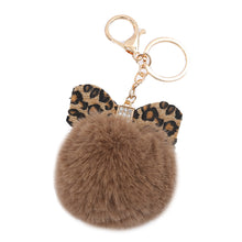 Load image into Gallery viewer, Pom Pom Keychain Artificial Fur Ball Keychain Fluffy Accessories Car Bag Charm 22C16