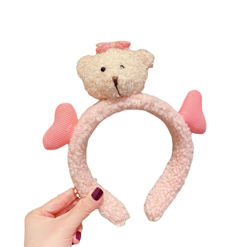 Bear Hair Band Headband Cartoon Cute Plush Bear Hair Accessories 22819