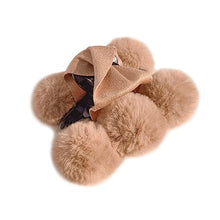 Load image into Gallery viewer, Plush Hair Catch Barrette Jaw Clamp for Women Half Bun Hairpins for Thick Hair 22850