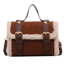 Load image into Gallery viewer, Winter Plush Shoulder Bags Messenger Bag Handbags for Women 22423