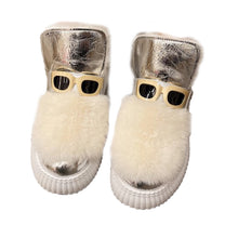 Load image into Gallery viewer, Women&#39;s Warm Fur Snow Winter Cute Comfortable Ankle Platform Boots 22S27