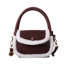 Load image into Gallery viewer, Women Plush Shoulder Bag Fashion Fluffy Crossbody Purse Soft Warm 22419