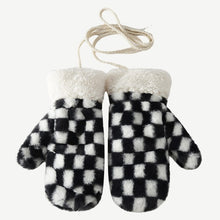 Load image into Gallery viewer, Mittens Women Winter Fleece Halterneck Gloves Soft Plush Gloves 22840