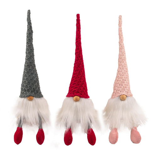 Christmas decorations knitted long hat faceless doll ornaments children's gift plush doll 22B62