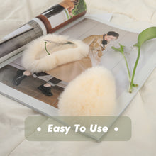 Load image into Gallery viewer, Hair Clip Real Fur Hair Accessories Korean Ins Real Rex Rabbit Hair Clip Super Large Lovely Plush Hairpin Fur Hairpin FS21A17