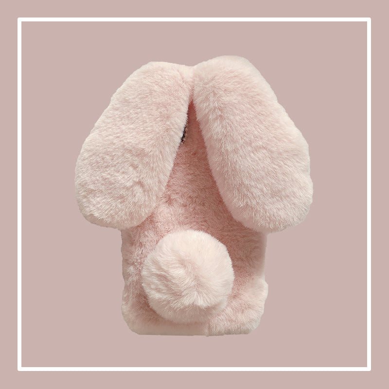 Furry Case Cute Warm Handmade Fuzzy Fluffy Protective Cover（iPhone 11 Pro Max）22815