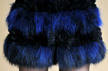 Load image into Gallery viewer, Real Raccoon &amp; Rabbit Fur Coat Jacket Overcoat Bright Color Commuter Style FS13011