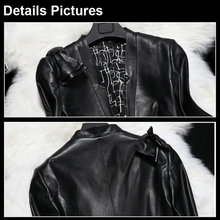 Load image into Gallery viewer, Genuine Sheep Leather Jacket Warm Coat Womens Coat