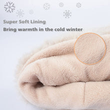 Load image into Gallery viewer, Winter Hats Knit Cap Faux Fur Hat Fluffy Bucket Hat Snow Cap for Women 21623