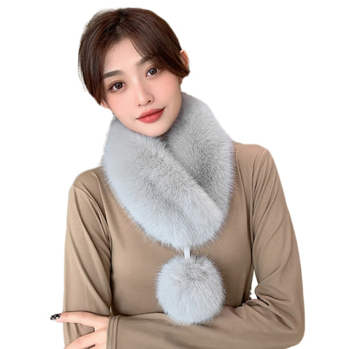Fashion Fur Collar Fox Fur Collar Versatile Neck Warmer 22507