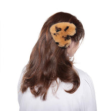 Load image into Gallery viewer, Hair Clip Real Fur Hair Accessories Korean Ins Real Rex Rabbit Hair Clip Super Large Lovely Plush Hairpin Fur Hairpin FS21A17