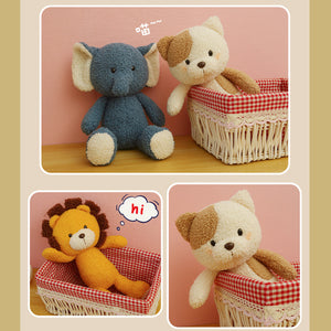 Animal plush doll soft material cartoon plush toy gift 22B41
