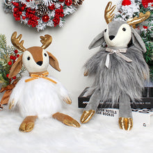 Load image into Gallery viewer, Christmas Gnomes Plush Handmade Christmas Reindeer Elk Doll Plush Elf Doll 22B71
