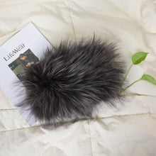 Load image into Gallery viewer, Women&#39;s Fur Infinity Scarf Furry Neck Warmer Fluffy Loop Scarves Winter