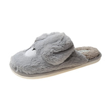 Load image into Gallery viewer, Women Cottom House Slippers Plush Faux Fur Slide Slippers 22S18