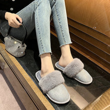 Load image into Gallery viewer, Womens Slippers Soft Plush Warm House Shoes Anti-Slip Slippers 22S22