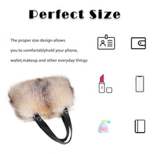 Load image into Gallery viewer, Women&#39;s Winter Fur Fox Handbag Leather Ladies Shoulder Bag FS19808