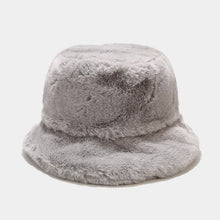 Load image into Gallery viewer, Furry Bucket Hat Fluffy Winter Warmer Fisherman Cap for Women 22167