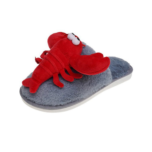 Womens House Slippers Fur Lined Fuzzy Indoor and Outdoor Slides 22S14