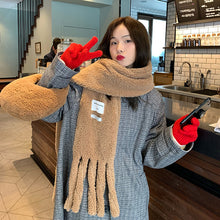 Load image into Gallery viewer, Women&#39;s thick solid color scarf winter warm long wool scarf 22512