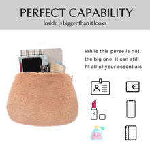 Load image into Gallery viewer, Women&#39;s Handbags Faux Fur Wallets Plush Totes Plush Shoulder Bags 21839