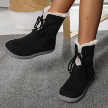 Load image into Gallery viewer, Women&#39;s Fuzzy Winter Bootie Warm House Shoes Outdoor Indoor 22S37